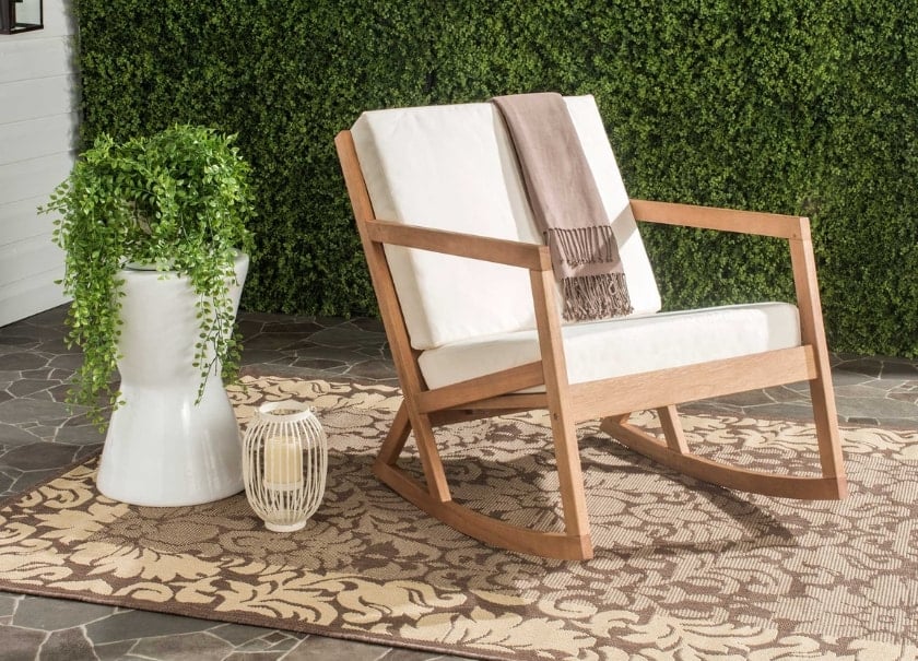 Cojines respaldo sillón exterior