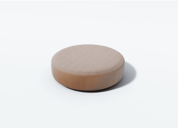 Cojín exterior para asiento sillón redondo