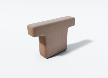 Cojín exterior para respaldo sillón con encaje doble