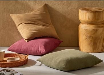 Cojín cuadrado a medida