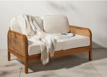 Cojín exterior respaldo semicircular recto 