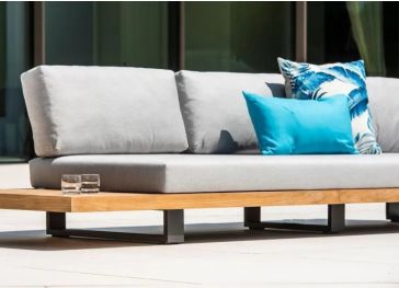 Cojín exterior respaldo rectangular 