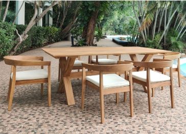 Cojín exterior silla trapecio