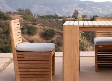 Cojín exterior silla cuadrado