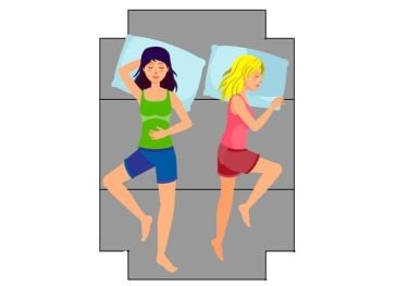 Colchón plegable corte en 4 esquinas