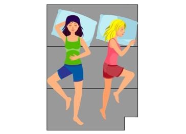 Colchón plegable corte inferior derecho