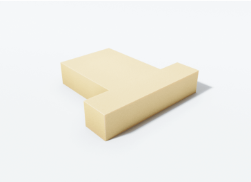 Espuma Corte Lateral Doble