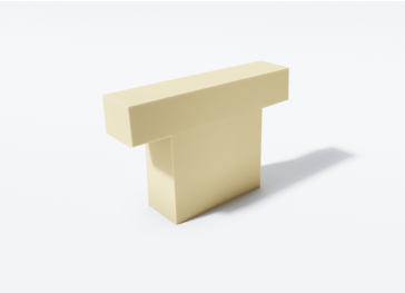 Espuma corte lateral doble vertical