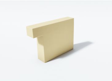 Espuma corte lateral izquierdo vertical