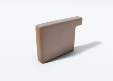 Funda corte lateral derecho vertical