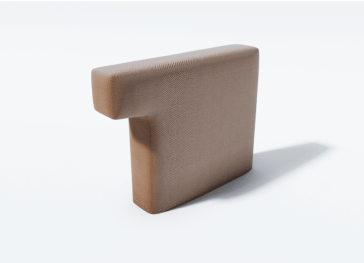 Funda corte lateral izquierdo vertical