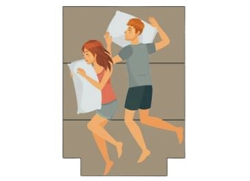 Topper plegable corte inferior derecho e izquierdo