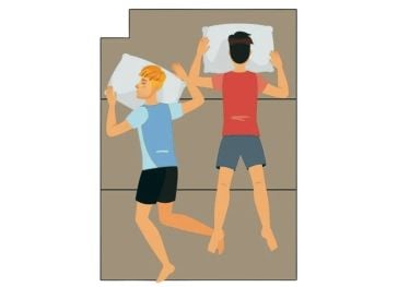 Topper plegable corte superior izquierdo