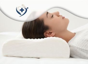Almohada cervical de viscoelástica 