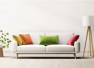 Funda asiento de sofá cuadrado