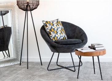 Funda asiento sillón redondo