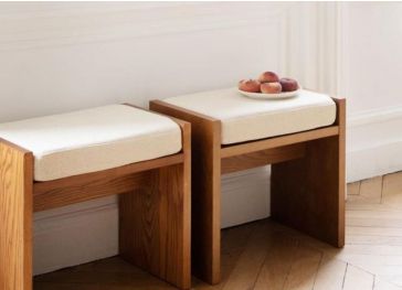 Cojín taburete cuadrado