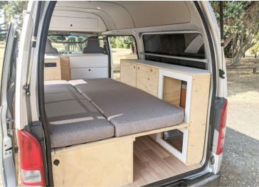 Topper plegable corte lateral derecho superior e inferior