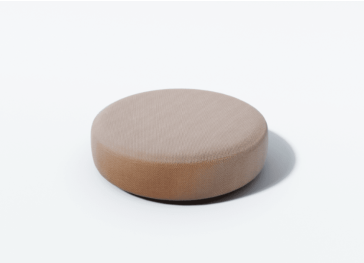 Cojín suelo redondo para exterior