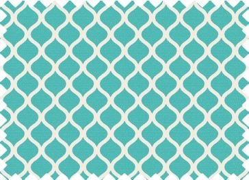 Loneta Estampada Lemons Turquesa