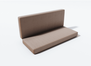 Cojín de exterior plegable para columpio 