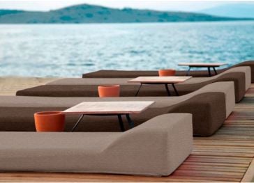 Tumbona para jardín