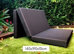 Colchón plegable Lux Viscoelástico de 140x190x10cm