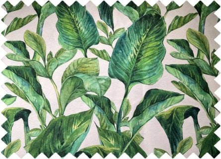 Loneta Estampada Botanic Verde