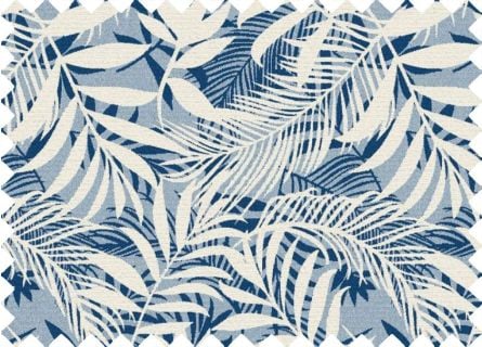 Loneta Estampada Cambur Azul