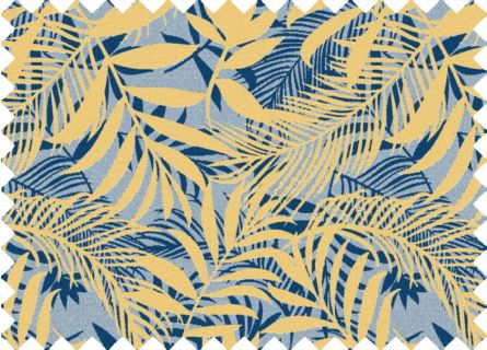 Loneta Estampada Cambur Amarillo