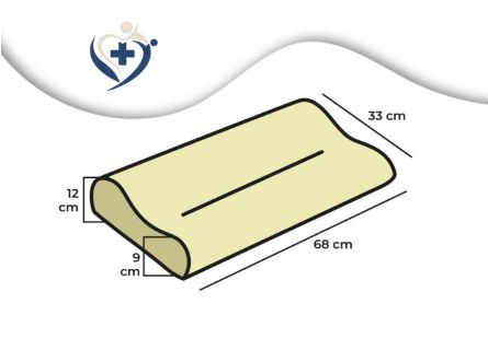 Almohada cervical de viscoelástica 