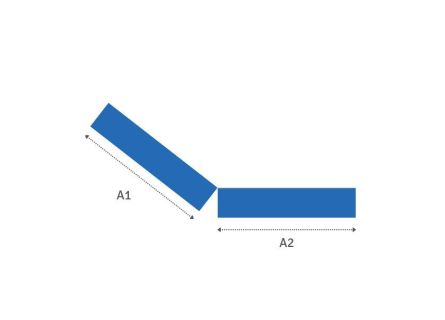 Colchón plegable corte lateral izquierdo superior e inferior Colchón plegable corte lateral izquierdo superior e inferior