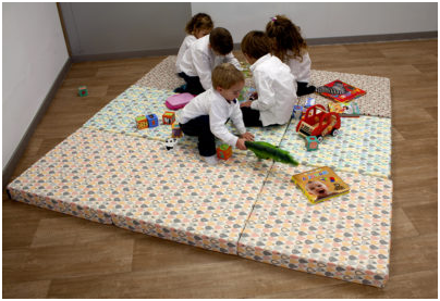 tapis mousse enfant moelleux